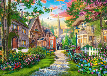 Ravensburger - Church Lane Puzzle 1000p - Modern Brands Australia