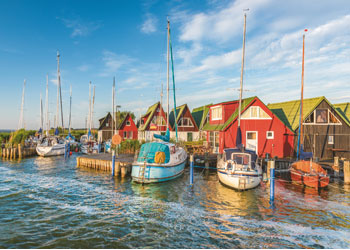 Ravensburger - Colourful Harbourside Germany Puzzle 1000p - Modern Brands Australia