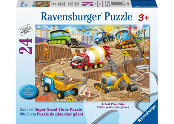 Rburg - Construction Fun Puzzle 24p - Modern Brands Australia