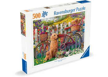 Rburg - Cute Dogs in the Garden 500p - Modern Brands Australia