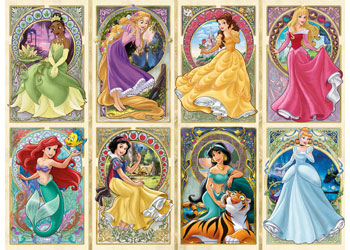 Rburg - Disney Art Nouveau Princesses 1000p - Modern Brands Australia