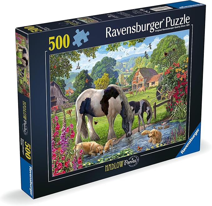 Ravensburger - Hadlow Ponies 500 pieces - Modern Brands Australia