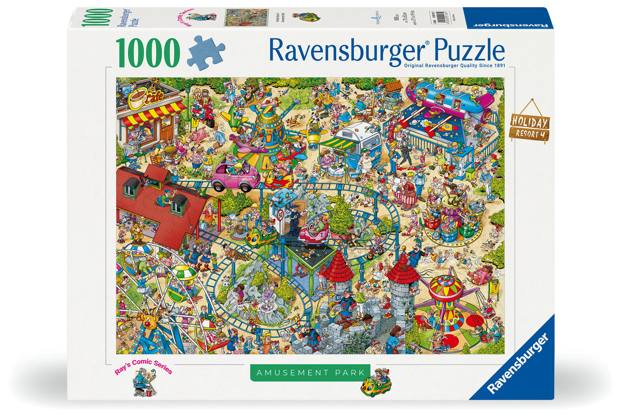 Ravensburger Holiday Resort 4 Amusement Park 1000 Pieces - Modern Brands Australia