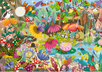 Rburg - Little Garden World 1000p - Modern Brands Australia