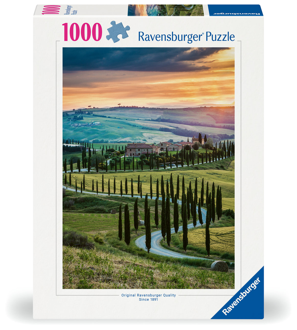 Ravensburger - Orcia Valley Tuscany Puzzle 1000p - Modern Brands Australia