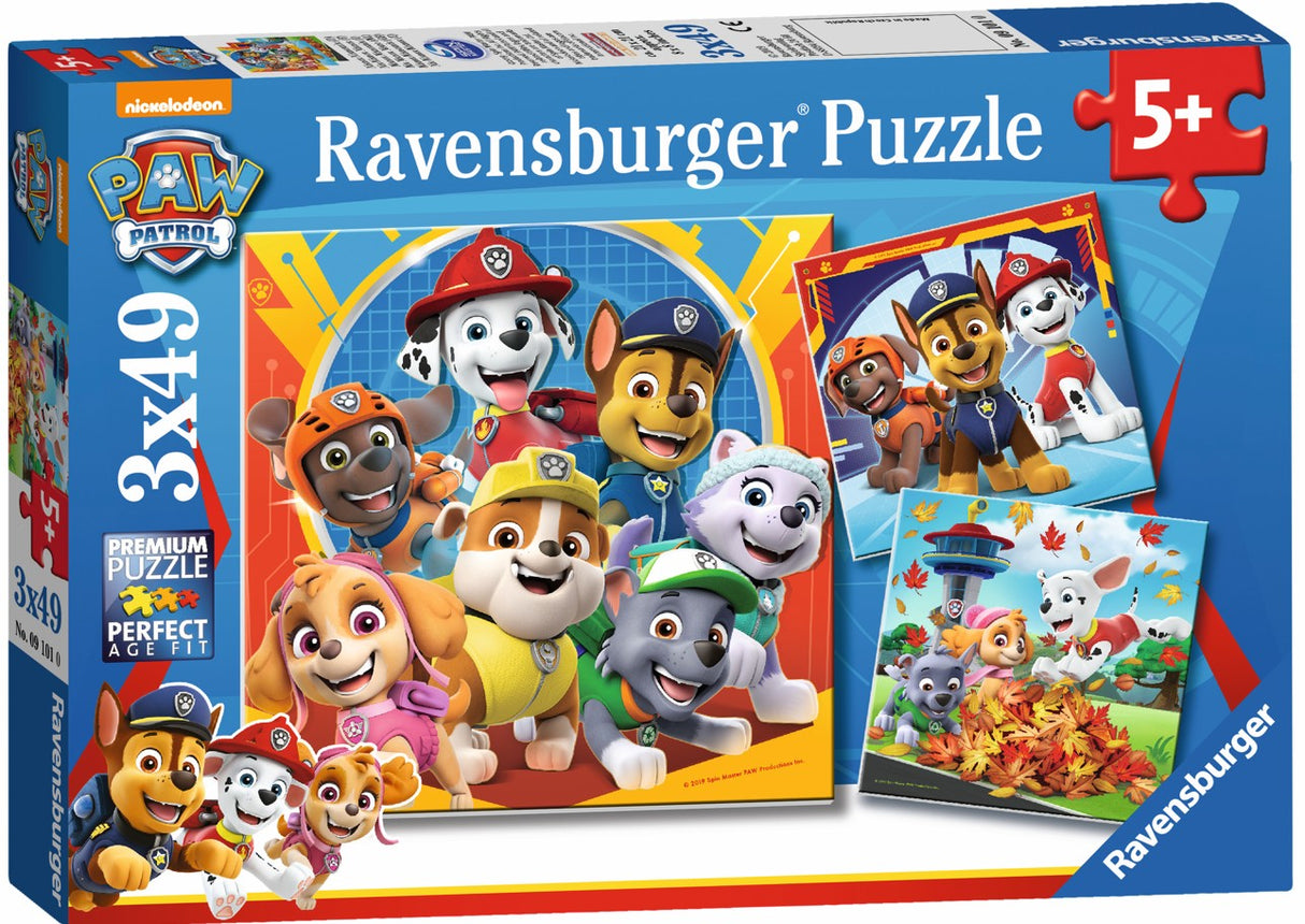 Ravensburger Paw Patrol Just Yelp for Help Puzzle 3x49 Piece - Modern Brands Australia