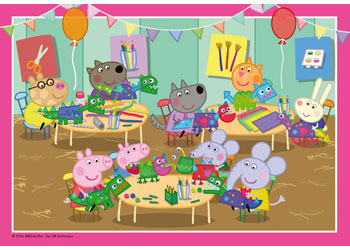 Ravensburger Peppa Pig Puzzle 2x12 Pieces - Modern Brands Australia
