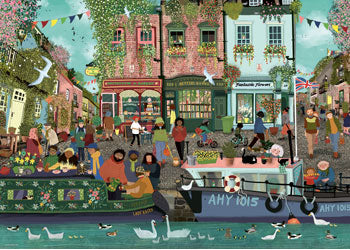 Ravensburger - Riverside Town Puzzle 1000p - Modern Brands Australia