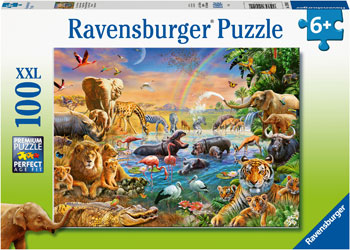 Rburg - Savannah Jungle Waterhole 100p - Modern Brands Australia