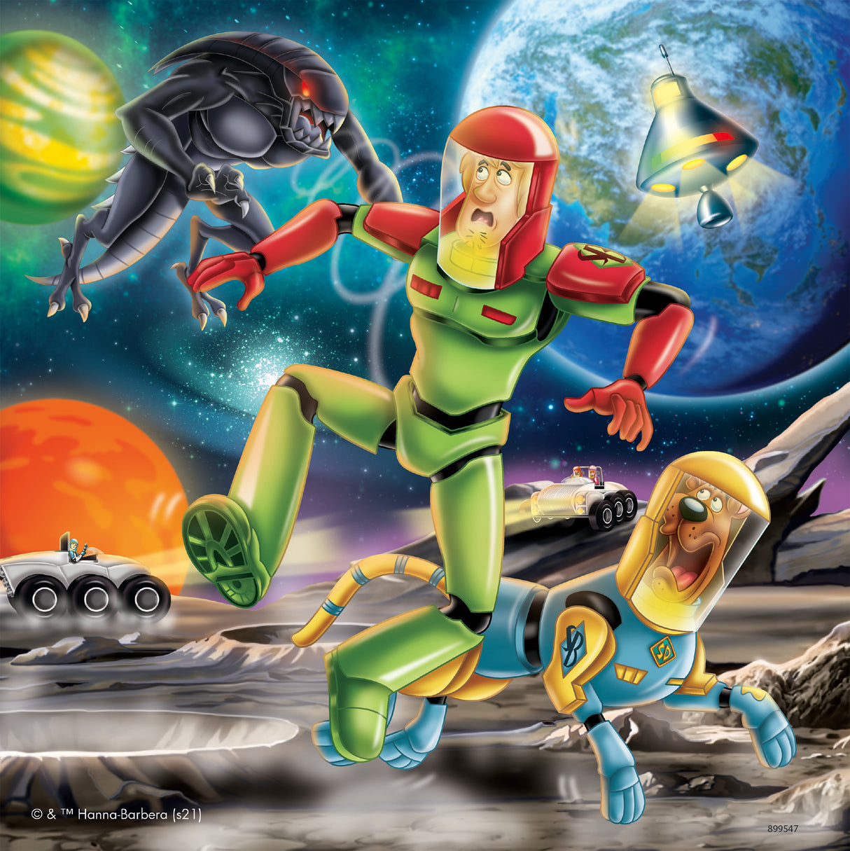 Rburg - Scooby Doo Puzzle 3x49p - Modern Brands Australia