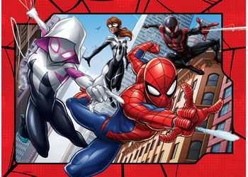 Ravensburger Spider-Man Protector of New York 4x100 Pieces - Modern Brands Australia