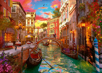 Ravensburger - Venice Romance Puzzle 1000p - Modern Brands Australia
