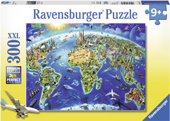 Rburg - World Landmarks Map 300p - Modern Brands Australia