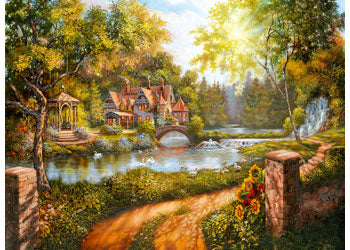 Rburg - Cottage by the River Puzzle 500p - Modern Brands Australia