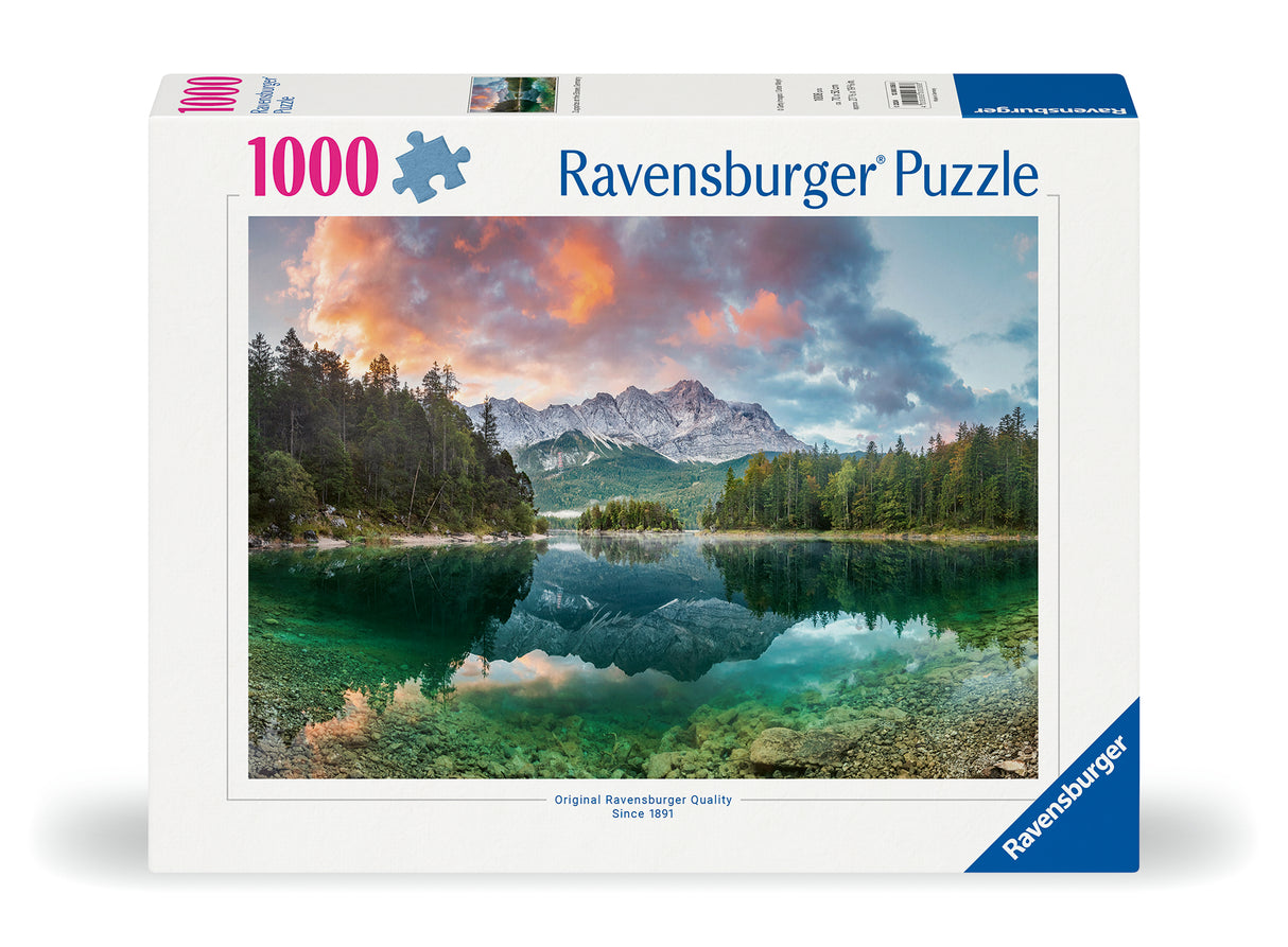 Ravensburger - Zugspitze at Eibsee Puzzle 1000 Pieces
