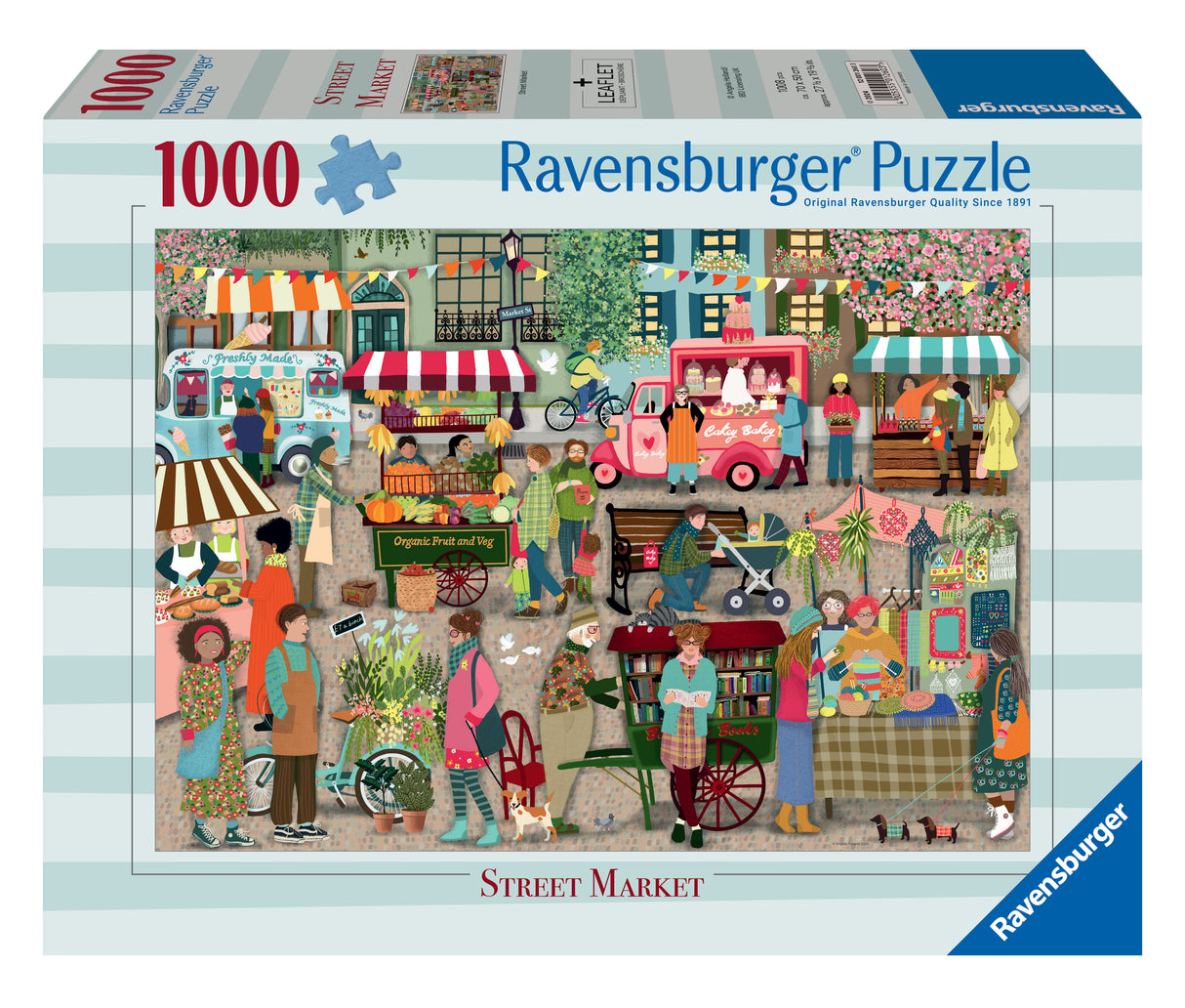 Ravensburger - Street Market Puzzle 1000 Pieces