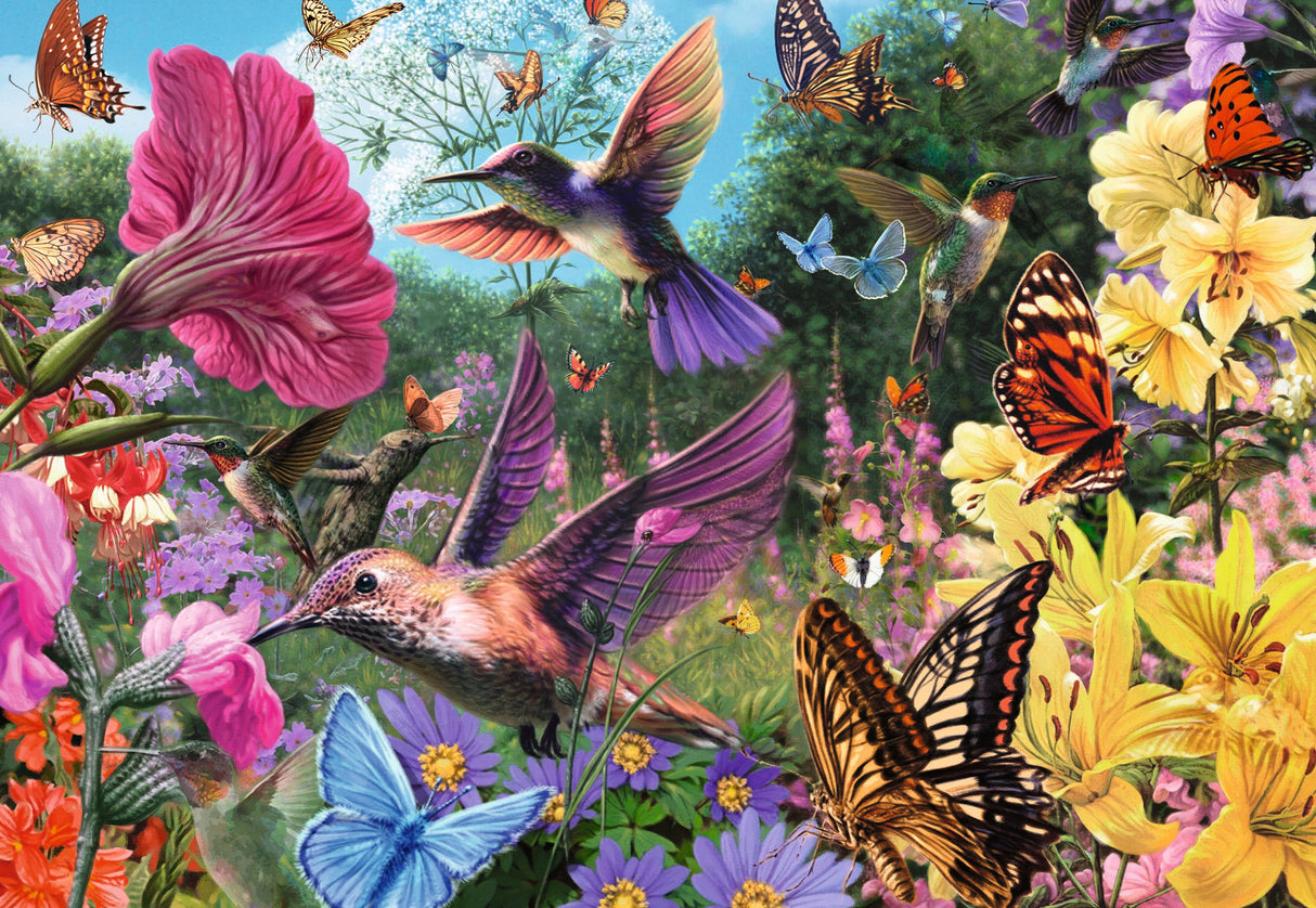 Rburg - HummingbirdsandButterflies 200p - Modern Brands Australia