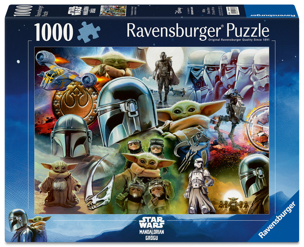 Ravensburger - Star Wars - Mandalorian and Grogu 1000 Pieces