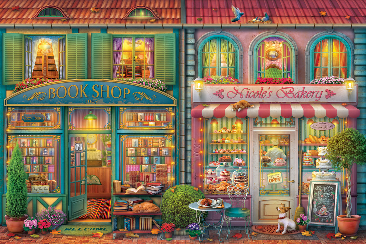 Ravensburger - Bookshop and Bakery 7000 pieces