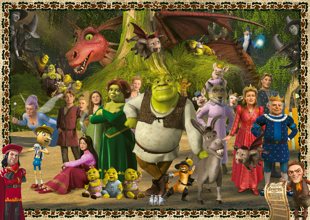 Ravensburger - Shrek Evergreen Puzzle 1000 pieces