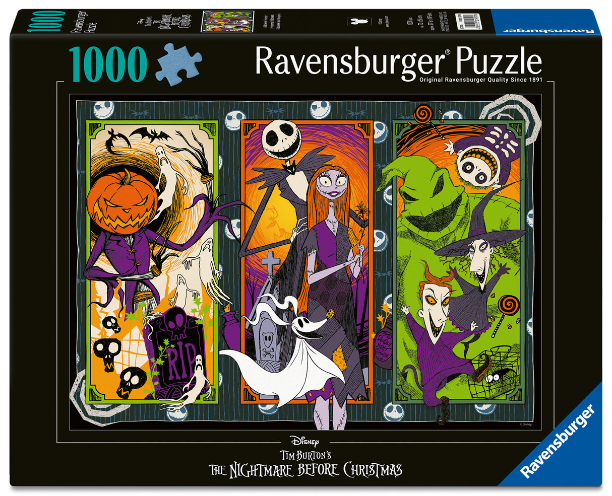 Ravensburger - The Nightmare Before Christmas Puzzle 1000 pieces