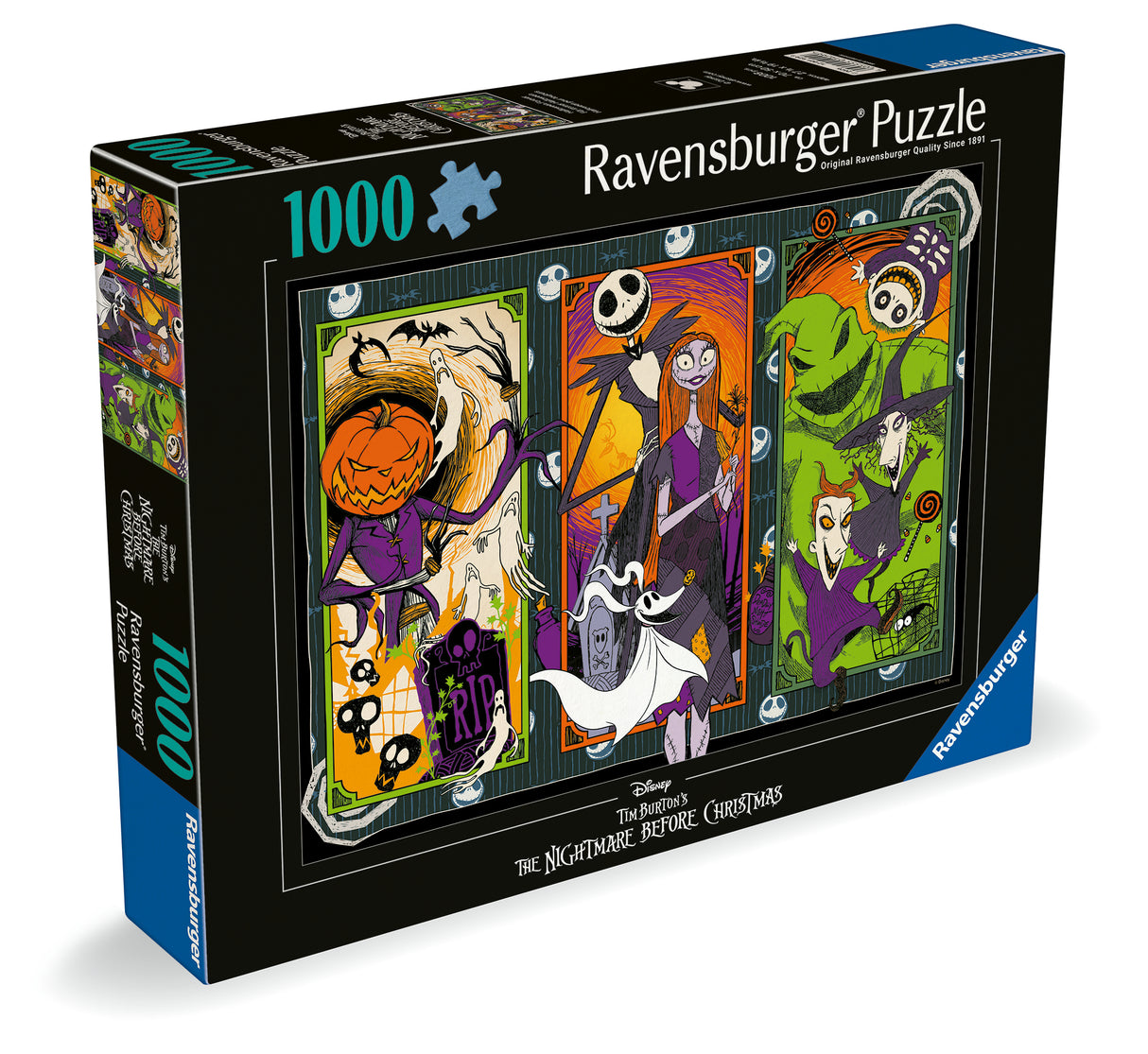 Ravensburger - The Nightmare Before Christmas Puzzle 1000 pieces