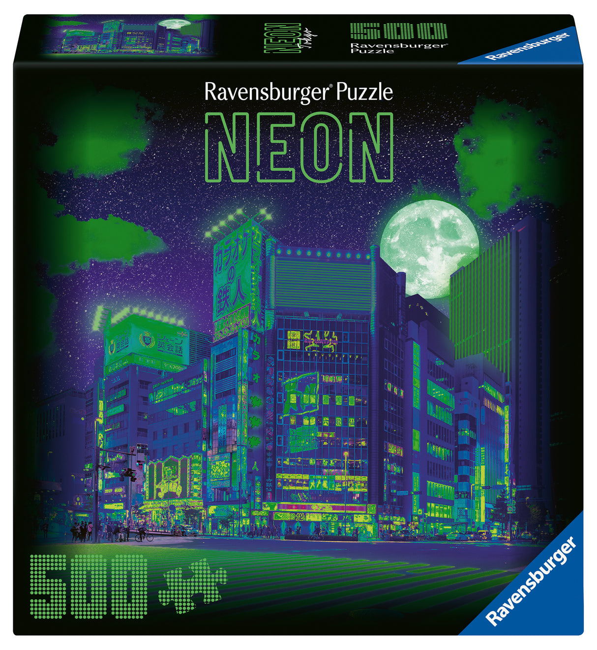 Ravensburger - Neon Collection Tokyo WT Puzzle 500 pieces