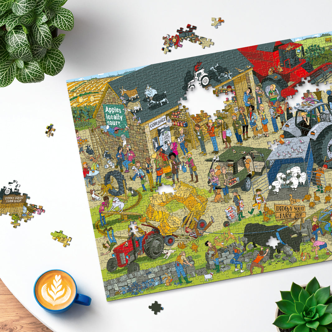 Ravensburger - Diddly Squat Farm 1000 Pieces