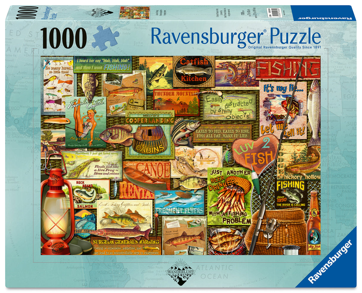 Ravensburger - Gone Fishing 1000 Pieces