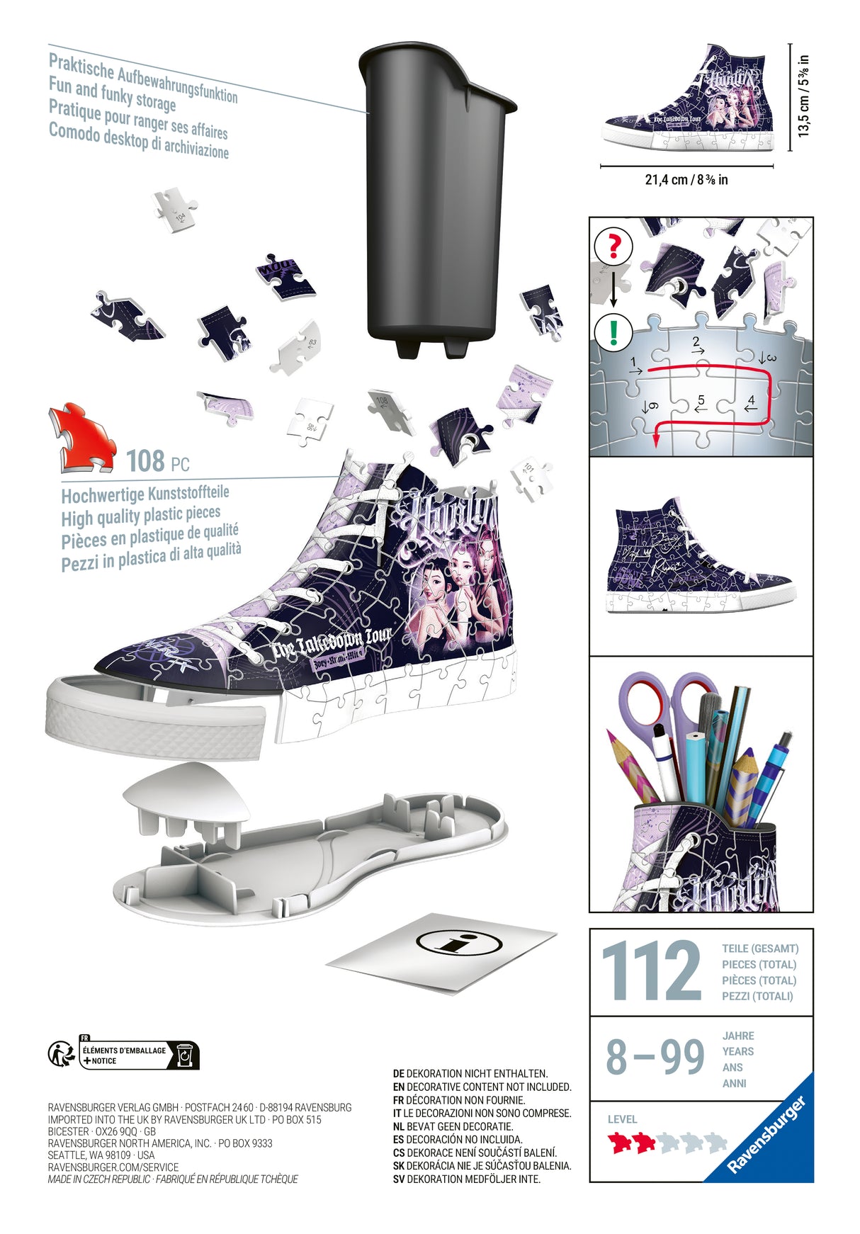 Ravensburger - Sneaker K-Pop Demon Hunters 751-999 Pieces