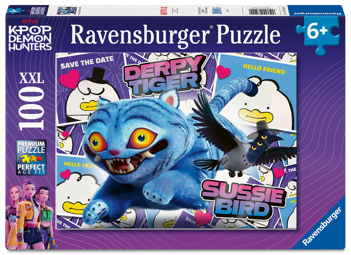 Ravensburger - Derpy Tiger & Sussie Bird 100 Pieces