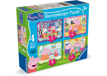 Ravensburger Peppa Pig Family Time 12/16/20/24 Pieces - Modern Brands Australia