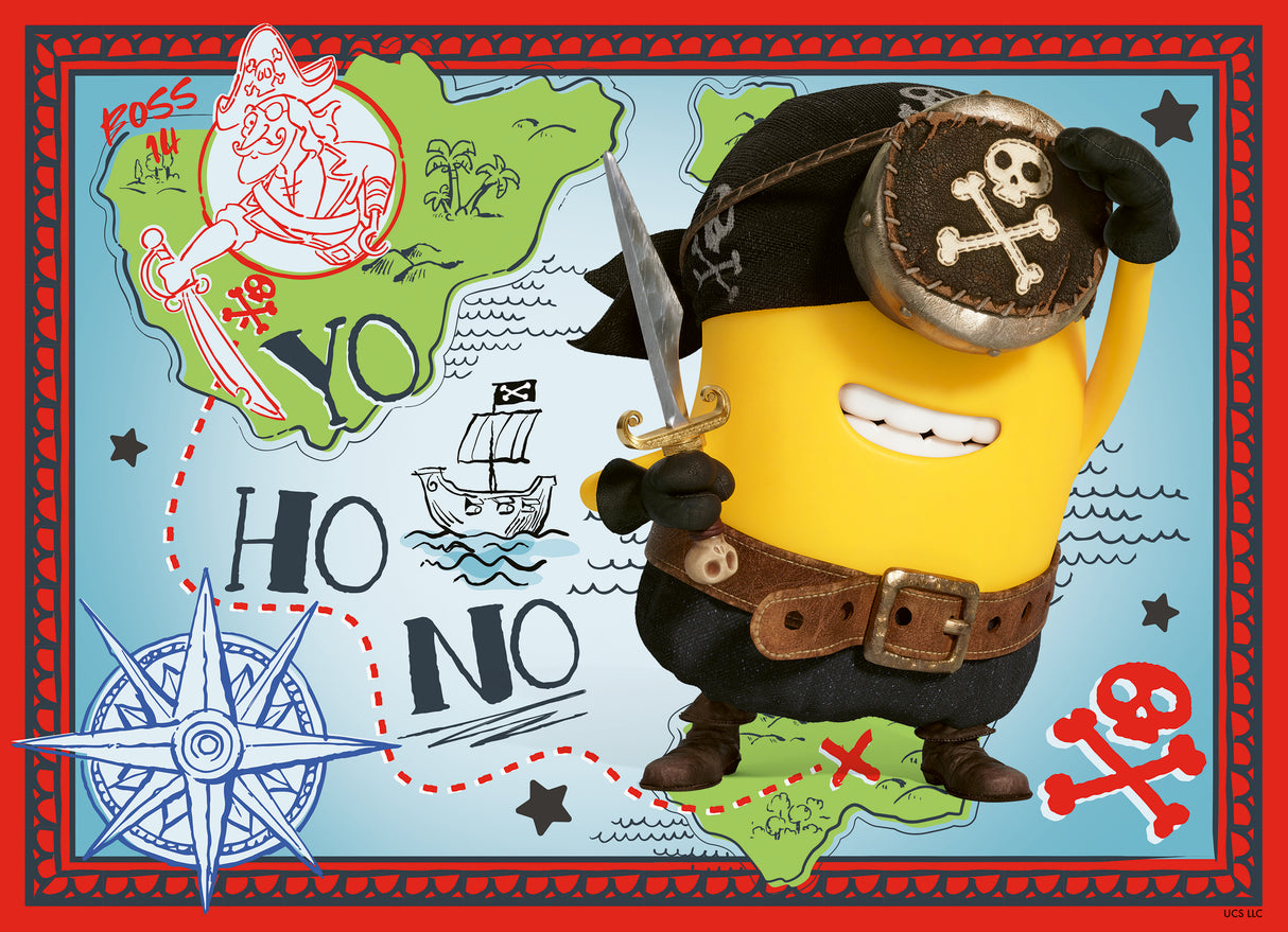 Ravensburger - Minions 3 Bumper Pack 4x Puzzle 4x100 pieces