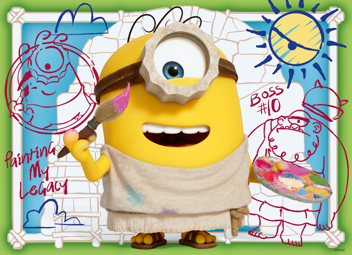 Ravensburger - Minions 3 Bumper Pack 4x Puzzle 4x100 pieces