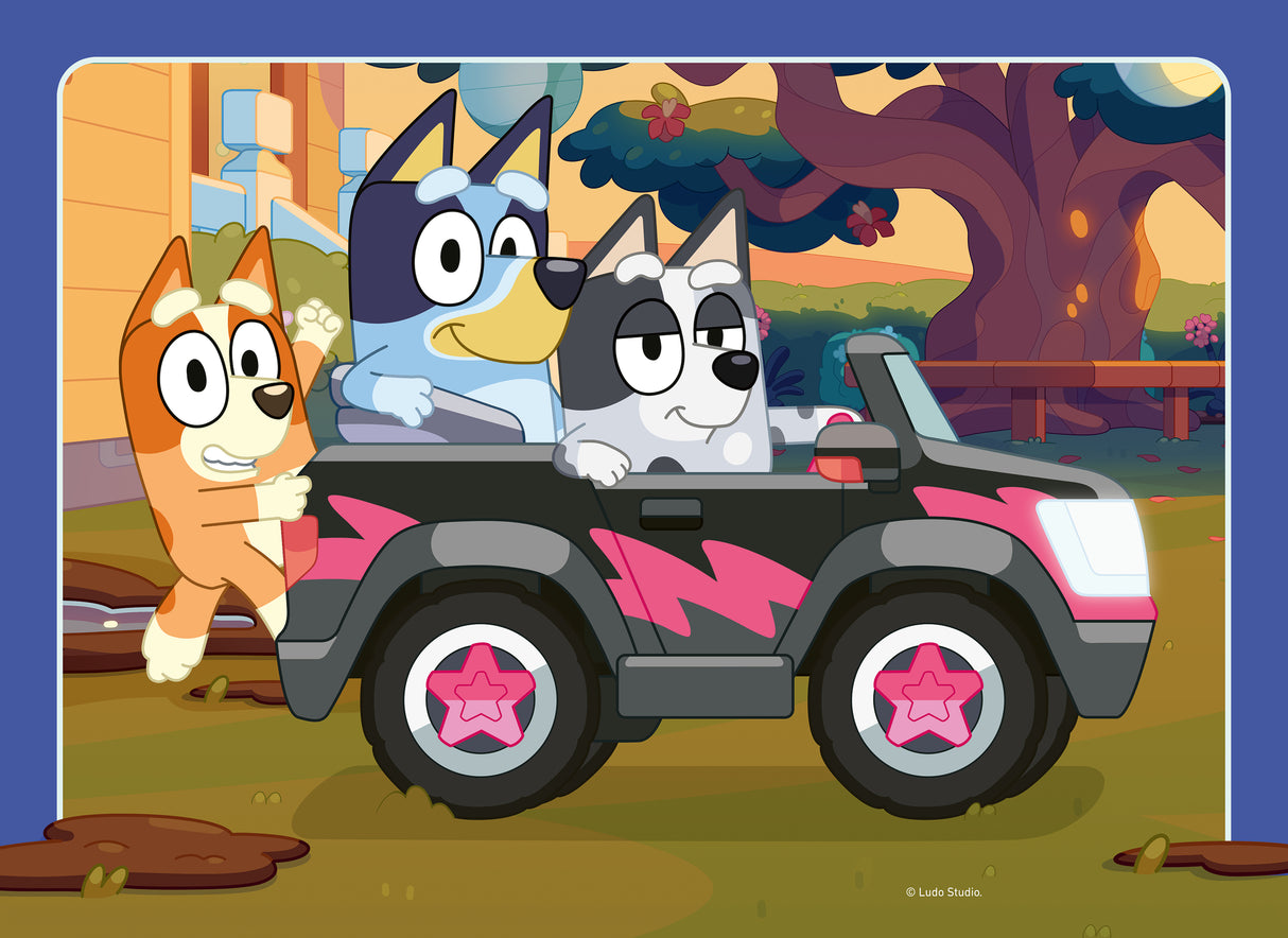 Ravensburger - Bluey Bumper Pack Puzzle 4x42 pieces