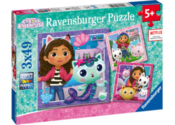 Ravensburger - Gabby's Dollhouse It´S Meow Time! 3x49p - Modern Brands Australia