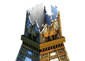 Ravensburger - 3D Puzzle Eiffel Tower 216p - Modern Brands Australia