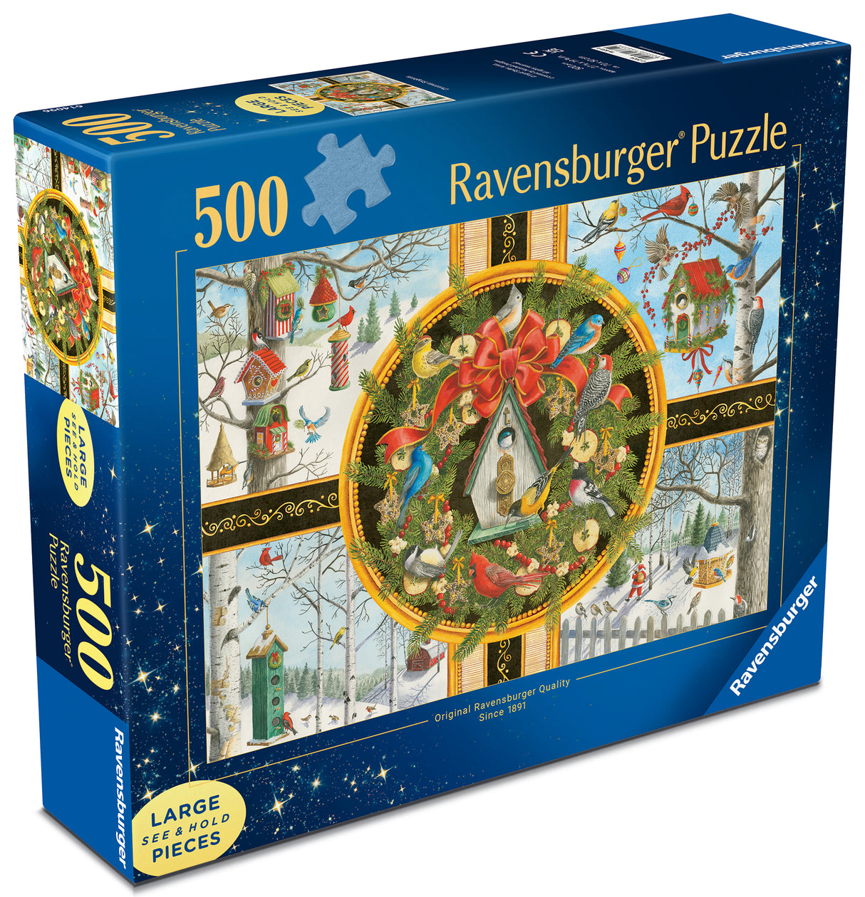 Ravensburger - Christmas Songbirds Puzzle 500 Pieces