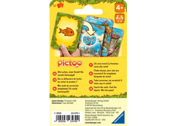 Rburg - Pictoo Card Game Dino - Modern Brands Australia
