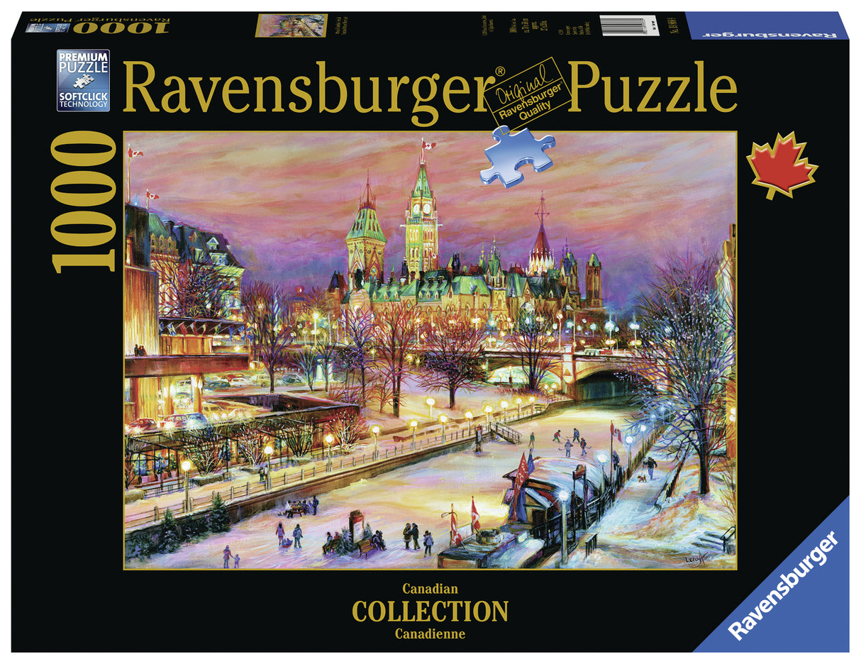 Rburg - Ottawa Winterlude Festival Puzzle 1000p - Modern Brands Australia