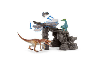 Schleich - Dino Set with Cave - Modern Brands Australia