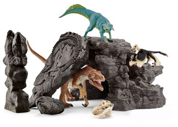 Schleich - Dino Set with Cave - Modern Brands Australia