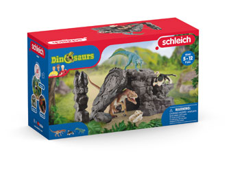 Schleich - Dino Set with Cave - Modern Brands Australia