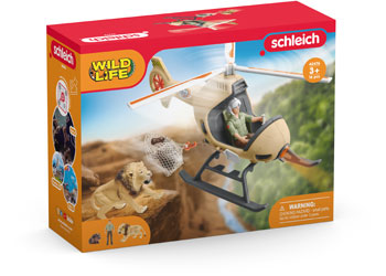 Schleich - Animal Rescue Helicopter - Modern Brands Australia