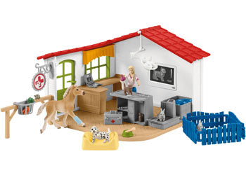 Schleich - Veterinarian Practice with Pets - Modern Brands Australia