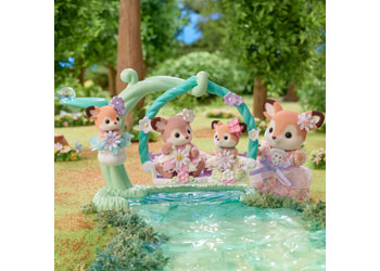 SF - Deer Babies - Floral Swing Set - Modern Brands Australia