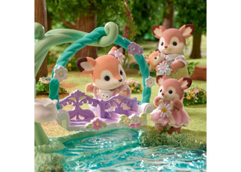 SF - Deer Babies - Floral Swing Set - Modern Brands Australia