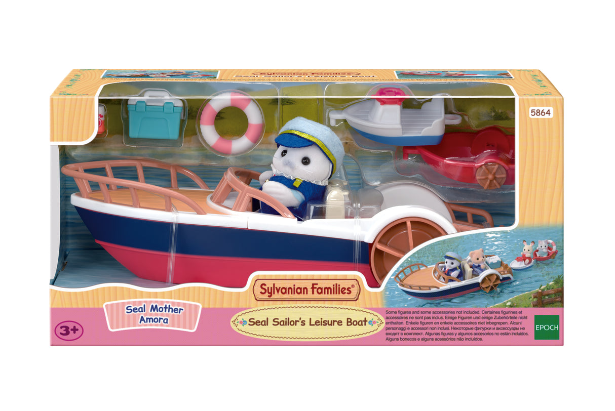 Sylvanian Families - Seal Sailor's Leisure Boat