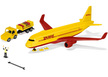 Siku - DHL Cargo Aircraft with Accessories - Modern Brands Australia