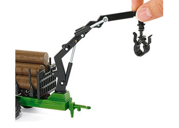 Siku - John Deere with Forestry Trailer 1:50 - Modern Brands Australia